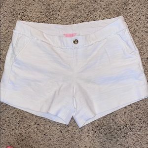 Lilly Pulitzer white shorts, size 12, unworn